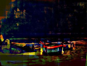 Art_numerique de Momaur: Au bord de la nuit