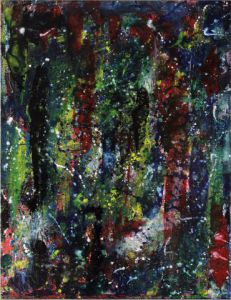 Peinture de Joel JAMBOU: Voyage en forêt primaire