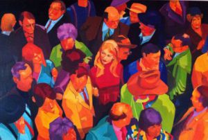 Peinture de adam brigitte: Les uns et les autres