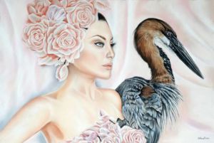 Dessin de Helene Roux: Gracieuse Délicatesse