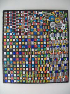 Oeuvre de Lartse: Mr Cube