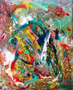 Peinture de Elle Bory : PARADIS