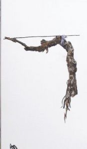 Peinture de annie massollo: Le Pendu