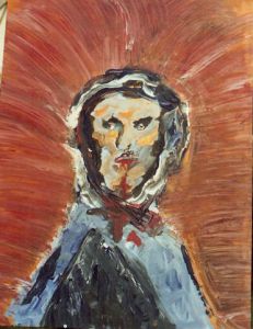 Peinture de philippe massip: Touareg