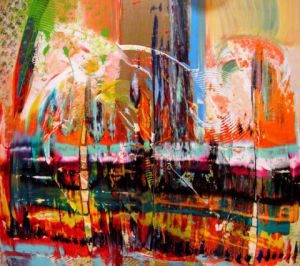 Peinture de Elle Bory : COMME UN SOUVENIR