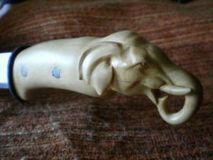 Sculpture de Clement MOUCHE: Eléphant