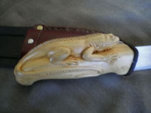 Sculpture de Clement MOUCHE: Iguane