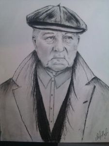 Dessin de NATHALIE MELLAL: jean gabin