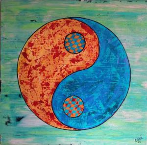 Peinture de Embe: elle et lui