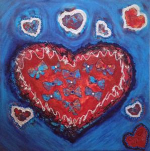 Peinture de SONYA DZIABAS: PRETTY AND SWEET VALERIE FOR EVER