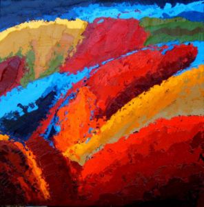 Peinture de attilioradice: danxia (les yeux de l'esprit n.106)