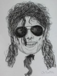 Dessin de CBETTON: Michael JACKSON