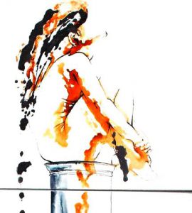 Dessin de Monick Bres : STYLITE ou Elévation