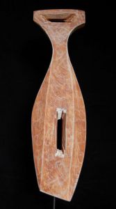 Sculpture de pierre carcauzon: Déesse de Plumentie