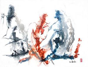 Dessin de Monick Bres : PERPLEXE (S ?)