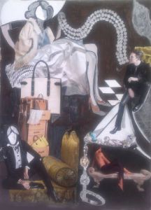 Collage de corine richaud: sans titre