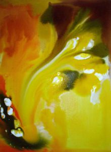 Peinture de Isabelle HAMON : Désert de Canaan