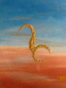 Peinture de Thierry Hemon: esprit de sable