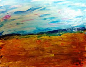 Peinture de Geritzen: Fin de l ete