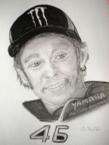 Dessin de CBETTON: Valentino ROSSI