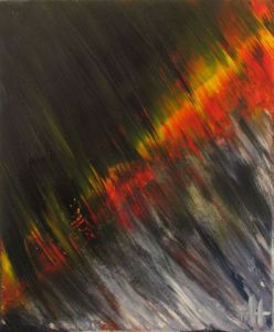 Peinture de Thierry Hemon: oebstreack 1