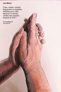 Oeuvre de annie massollo: Les Mains