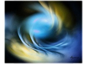 Art_numerique de chara: Big .. bleu - Peinture digitale 