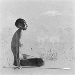 Dessin de Philippe: L'Africaine