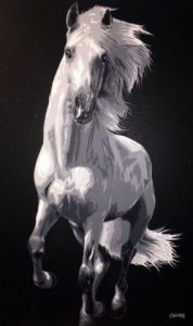 Peinture de guionie jean: Libre et Fidèle