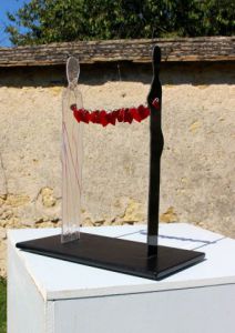 Sculpture de ManueKo: Sculpture Les Amoureux II