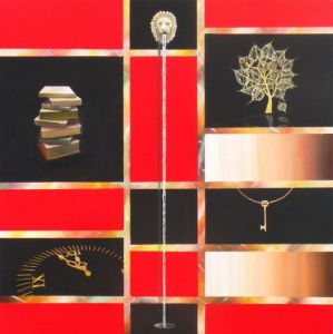 Peinture de Frank GODILLE: Au fil du temps qui passe