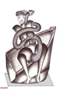 Dessin de Bruno Goidts: Déni de réalité