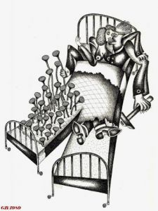 Dessin de Bruno Goidts: Divorce