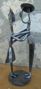 Sculpture de JORG: Danseur