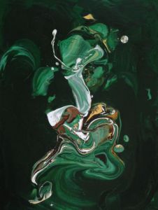 Peinture de Jean-Philippe ESTEBENET: Le réveil du sous-bois