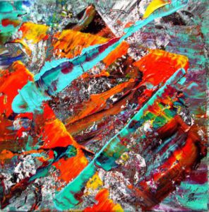 Peinture de Elle Bory : HOMOGENE II