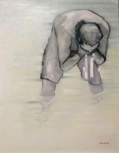 Dessin de Johanne Molaison: Esquisse à l'huile