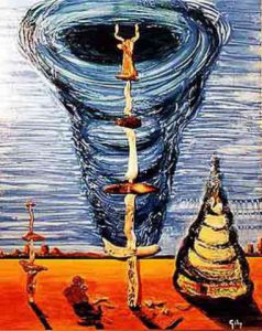 Peinture de iridium: grand totem