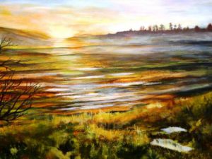 Peinture de Fredlan: A L'AUBE