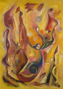 Peinture de Liliane CIMA: Envol