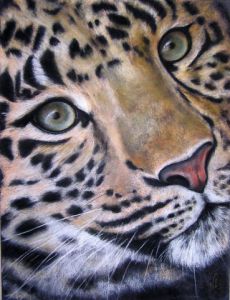 Dessin de perronno nelly: panthère