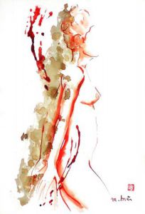 Dessin de Monick Bres : Sur ses gardes