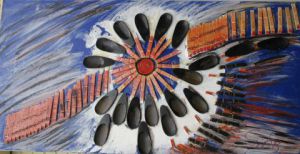 Collage de iridium: le tourbillon