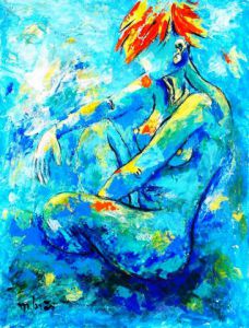 Peinture de Monick Bres : Décontractée