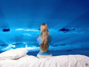 Art_numerique de Frederic Bouillet: Bleu d'âme