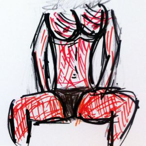 Oeuvre de Frederic Bouillet: En corps en colère