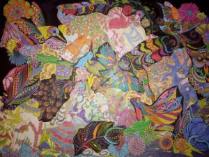 Oeuvre de Nena: dames nature