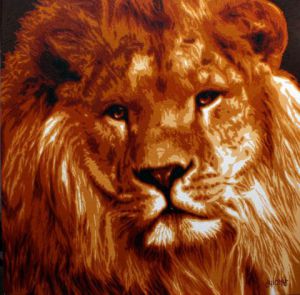 Peinture de guionie jean: Force et Sérénité