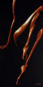 Peinture de guionie jean: Gracieuse Pénombre