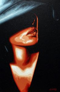 Peinture de guionie jean: Rester dans l'Ombre pour mieux suggérer le Mystère